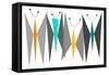 Butterflies - Grays-Tonya Newton-Framed Stretched Canvas