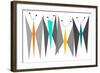 Butterflies - Grays-Tonya Newton-Framed Art Print