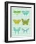 Butterflies I-Patty Young-Framed Art Print