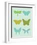 Butterflies I-Patty Young-Framed Art Print