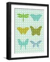 Butterflies I-Patty Young-Framed Art Print