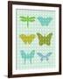 Butterflies I-Patty Young-Framed Art Print