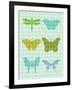 Butterflies I-Patty Young-Framed Art Print