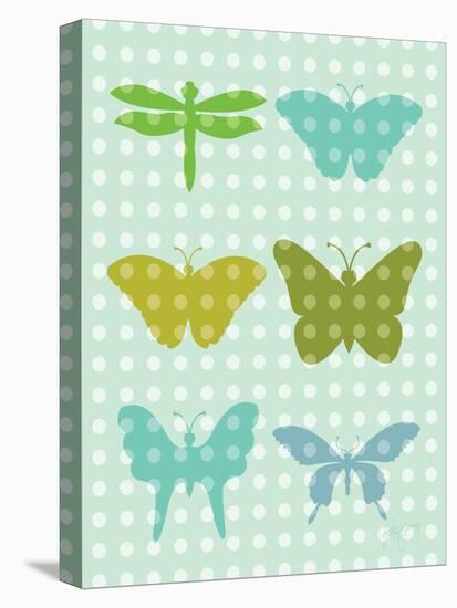 Butterflies I-Patty Young-Stretched Canvas