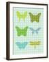 Butterflies II-Patty Young-Framed Art Print