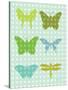 Butterflies II-Patty Young-Stretched Canvas