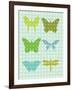 Butterflies II-Patty Young-Framed Art Print