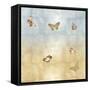 Butterflies II-Tina Blakely-Framed Stretched Canvas