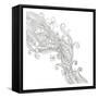 Butterflies In The Wind-Pam Varacek-Framed Stretched Canvas