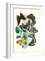 Butterflies: L. Populi, A. Iris-William Forsell Kirby-Framed Art Print