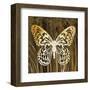 Butterflies & Leaves II-Erin Clark-Framed Art Print