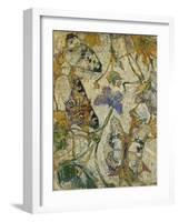 Butterflies; Les Papillons, 1918-Josef Albert-Framed Giclee Print