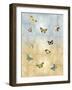 Butterflies Meet Up II-Tina Blakely-Framed Art Print