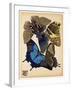 Butterflies Plate 9-null-Framed Giclee Print