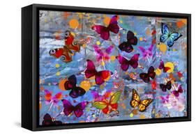 Butterflies Season-Ata Alishahi-Framed Stretched Canvas