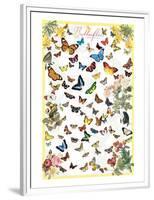 Butterflies-null-Framed Premium Giclee Print