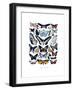 Butterflies-Hanna Melin-Framed Giclee Print