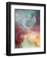 Butterflies-justdd-Framed Art Print