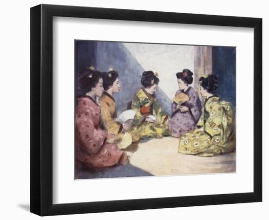 Butterflies-Mortimer Ludington Menpes-Framed Giclee Print