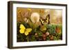 Butterflies-F.W. Kuhnert-Framed Art Print