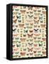 Butterflies-Jace Grey-Framed Stretched Canvas