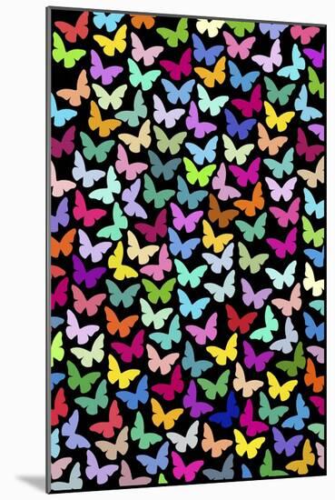 Butterflies-Miguel Balbás-Mounted Giclee Print