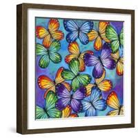 Butterflies-Carla Bank-Framed Giclee Print