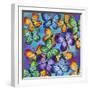 Butterflies-Carla Bank-Framed Premium Giclee Print