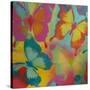 Butterflies-Abstract Graffiti-Stretched Canvas