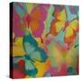 Butterflies-Abstract Graffiti-Stretched Canvas
