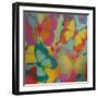 Butterflies-Abstract Graffiti-Framed Giclee Print