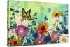 Butterflies-Kestrel Michaud-Stretched Canvas