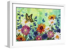 Butterflies-Kestrel Michaud-Framed Giclee Print