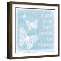 Butterflies-Erin Clark-Framed Giclee Print