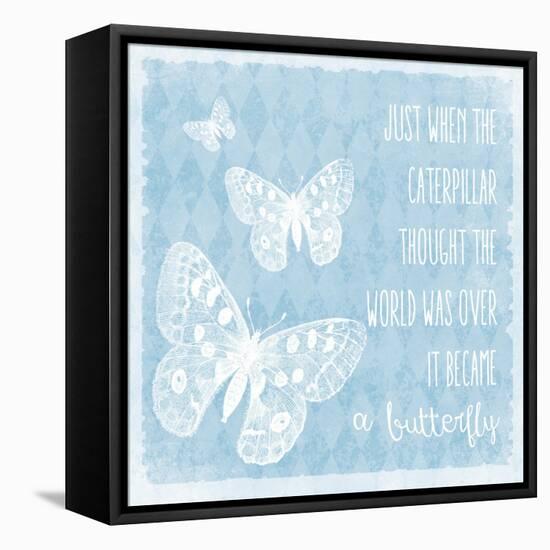 Butterflies-Erin Clark-Framed Stretched Canvas