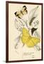 Butterflies-English School-Framed Giclee Print