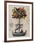 Butterfly Airship-Fab Funky-Framed Art Print