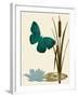 Butterfly and Cat Tails-Karen Williams-Framed Giclee Print