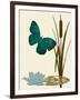 Butterfly and Cat Tails-Karen Williams-Framed Giclee Print