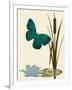 Butterfly and Cat Tails-Karen Williams-Framed Giclee Print