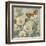 Butterfly and Hollyhocks I-Tim O'toole-Framed Art Print