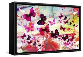 Butterfly Art A7-Ata Alishahi-Framed Stretched Canvas