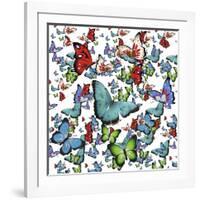 Butterfly Art A9-Ata Alishahi-Framed Giclee Print