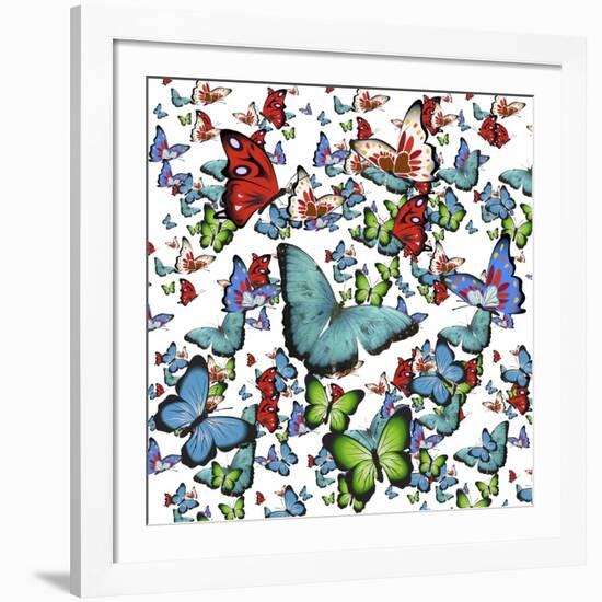 Butterfly Art A9-Ata Alishahi-Framed Giclee Print