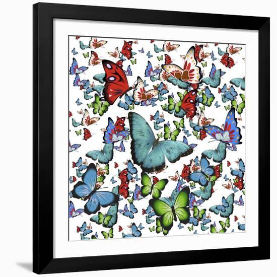 Butterfly Art A9-Ata Alishahi-Framed Giclee Print