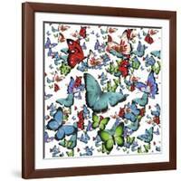 Butterfly Art A9-Ata Alishahi-Framed Giclee Print