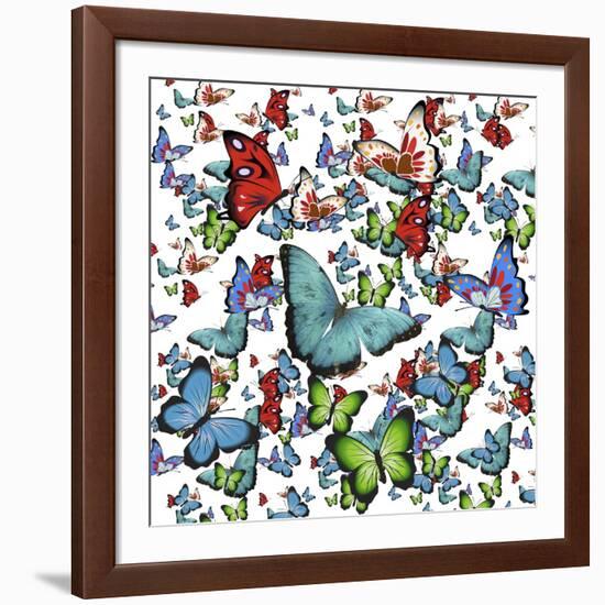 Butterfly Art A9-Ata Alishahi-Framed Giclee Print