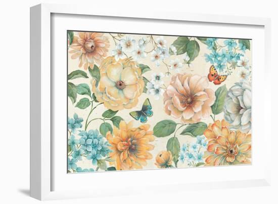 Butterfly Bloom I-Daphne Brissonnet-Framed Art Print