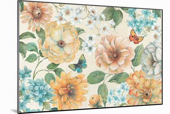 Butterfly Bloom I-Daphne Brissonnet-Mounted Art Print