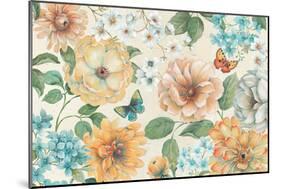 Butterfly Bloom I-Daphne Brissonnet-Mounted Art Print